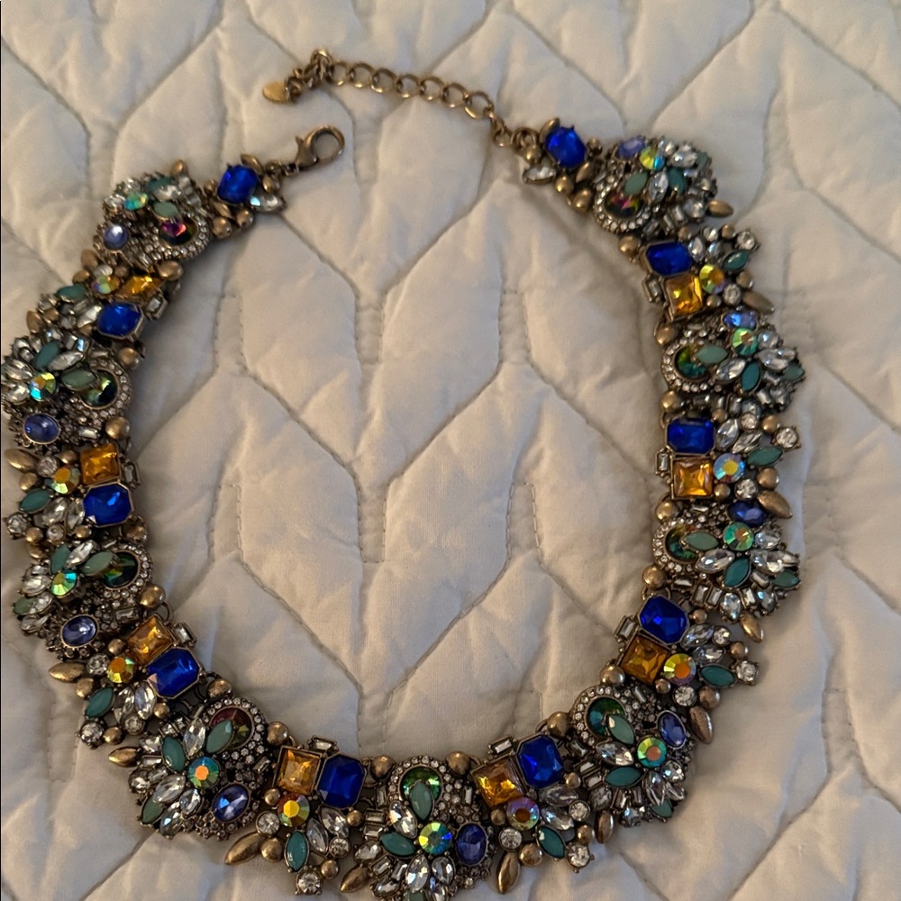 Elegant Multicolor Statement Necklace